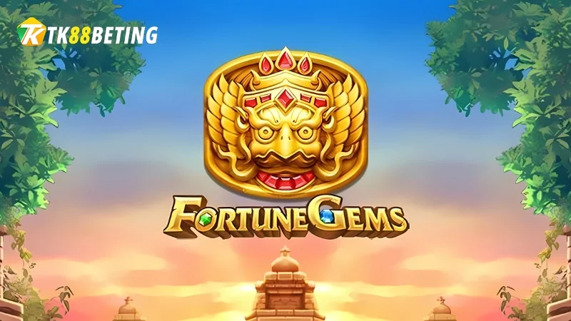 Giao diện Fortune Gems tại TK88 với 3 cuộn 3 hàng, sẵn sàng cho người chơi thử sức