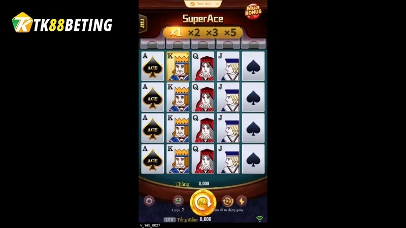 Hướng dẫn từng bước tham gia game Super Ace tại TK 88