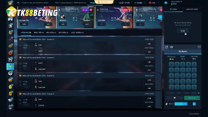 Lối Chơi Cá Cược Warcraft 3 Tại TK 88